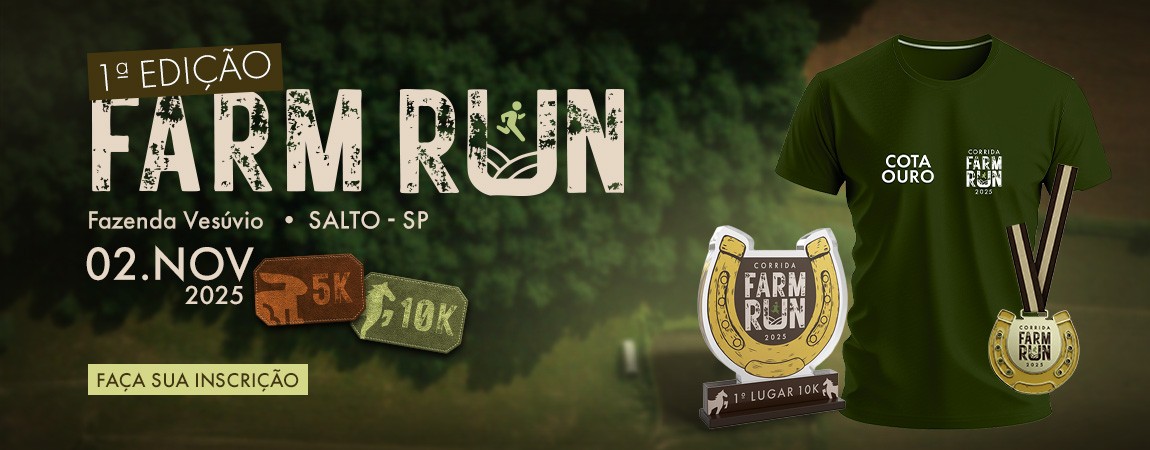 1º EDIÇÃO FARM RUN